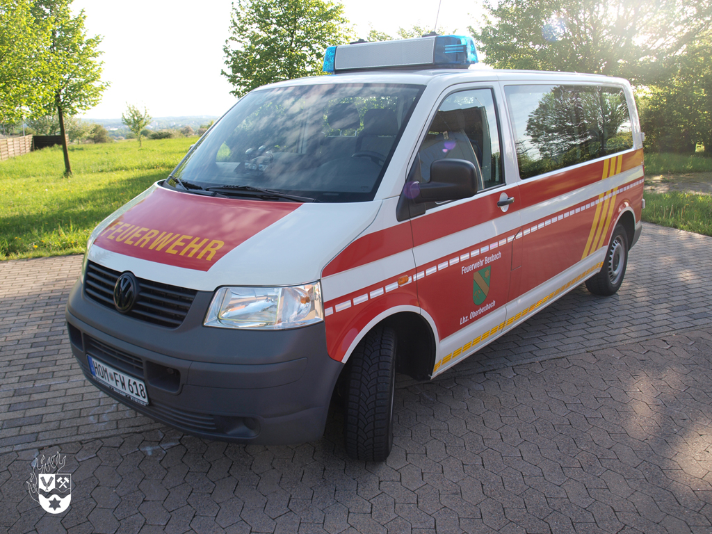 Eine Spende des Feuerwehrfördervereins - unser Mannschaftstransportwagen